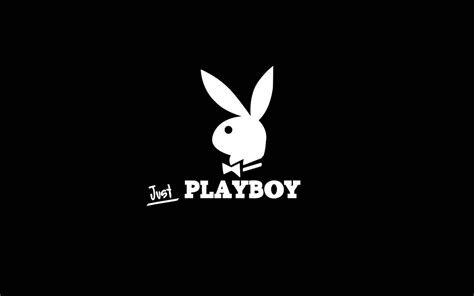 white playboy logo|Download White Playboy Logo Wallpaper .